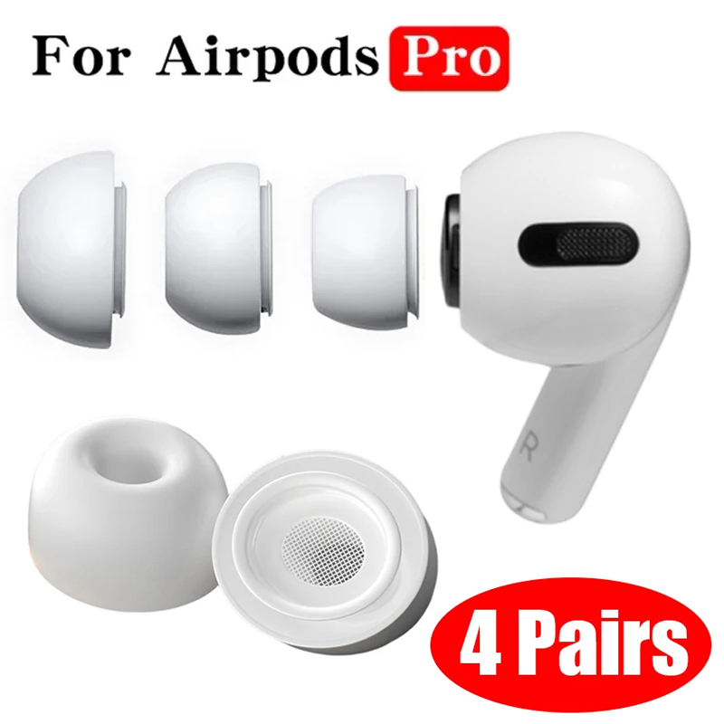 Embout d'écouteurs en Silicone de remplacement pour Apple AirPods Pro 1 2, antidérapant XS/S/M/L, accessoires d'oreille, bouchons d'oreille en Silicone souple