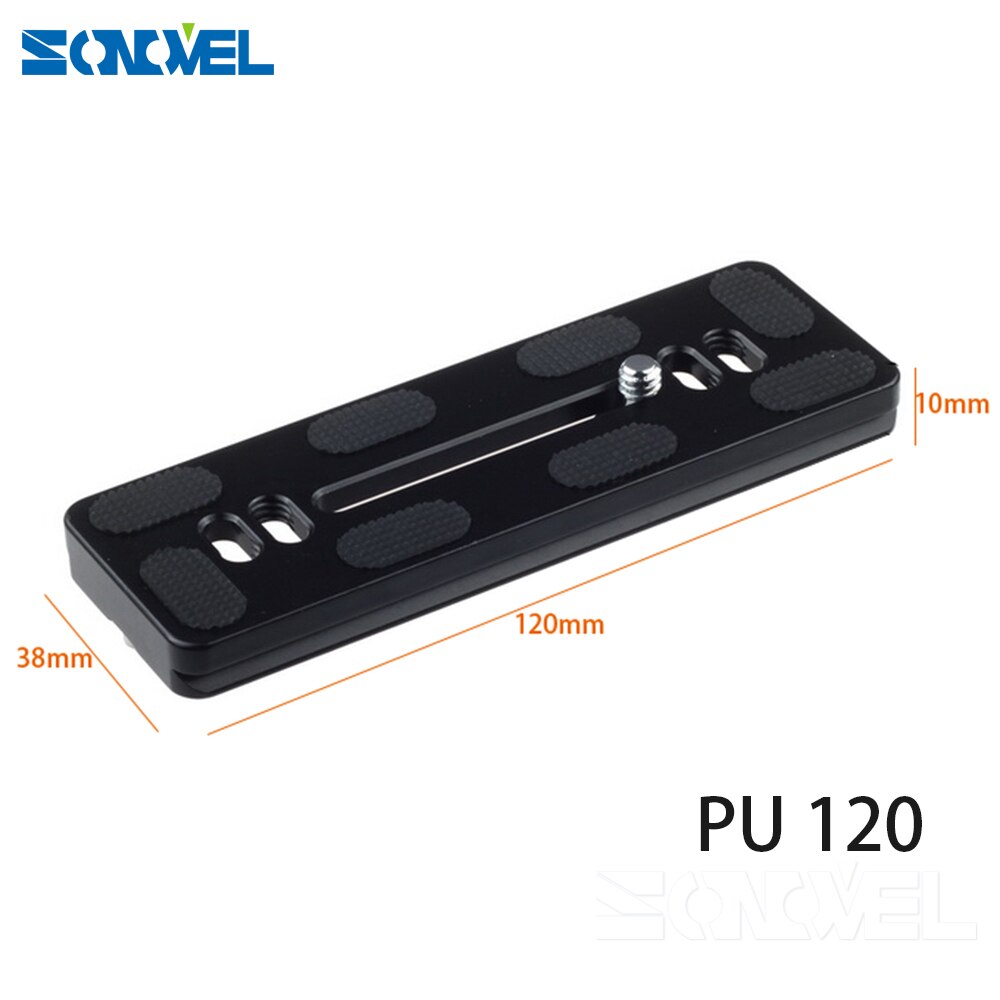 schnell Freisetzung Platte PU100/PU120/PU150 Metall Halterung Stativ Einbeinstativ mit 1/4 "Schraube für Stativ Ball Kopf arca schweizerisch