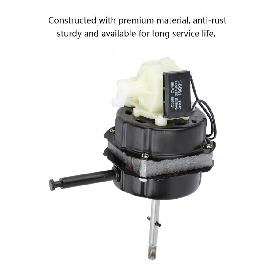 Motor de ventilador eléctrico con rodamiento de bolas Motor de repuesto de ventilador 1250rpm 220V