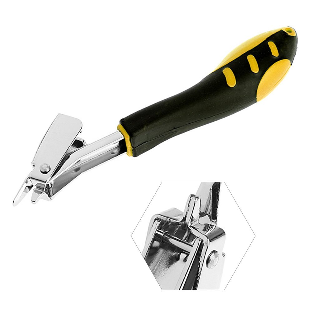 Heavy Duty Staple Removers Nail Puller Nail Remover Tack Lifter with Rubber Handle Office Claw Tools
