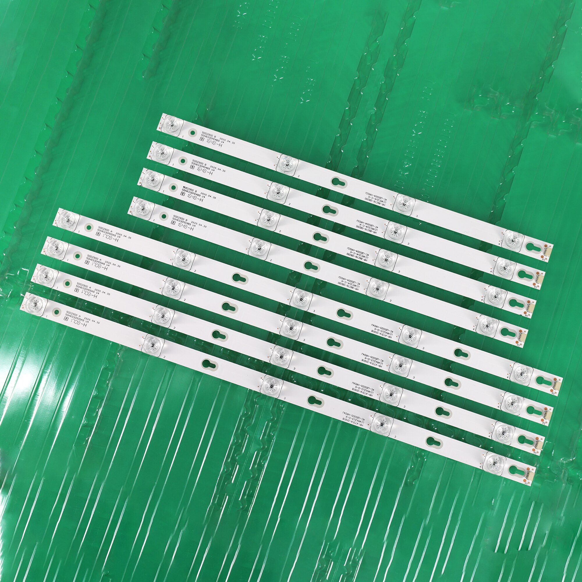 8 Stuks X Led Backlight Strip Voor Tcl 50 ''Tv L50E5800A-UD 50D2900 50HR330M05A9 V4 50HR330M04A9 V4 4C-LB5004-HR13J 4C-LB5005-HR03J
