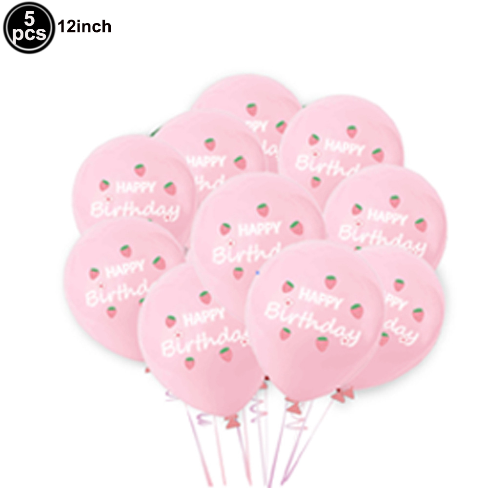 Aardbei Thema Feestservies Set Papieren Borden Servetten Plastic Tafelkleed Zomer Fruit Feest Verjaardag Babyshower Benodigdheden: Zilver