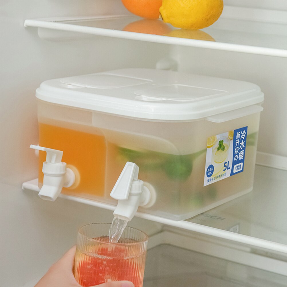 Plastic Drank Met Spigot Iced Limonade Dispenser Voor Outdoor Party