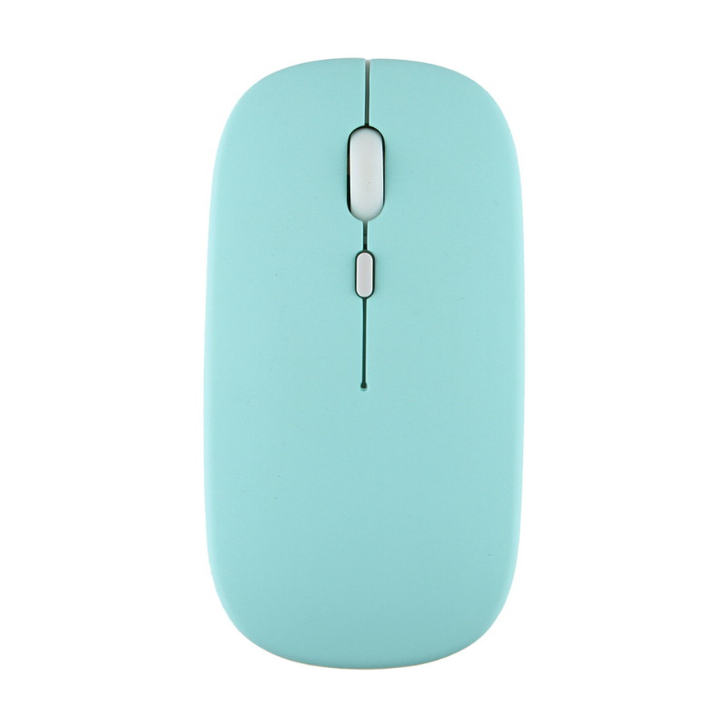 Draadloze Bluetooth-compatibele muis Draagbare ergonomische computermuizen voor laptop iPad Tablet PC Mobiele telefoon Kantoorgamingmuis: GRIJS