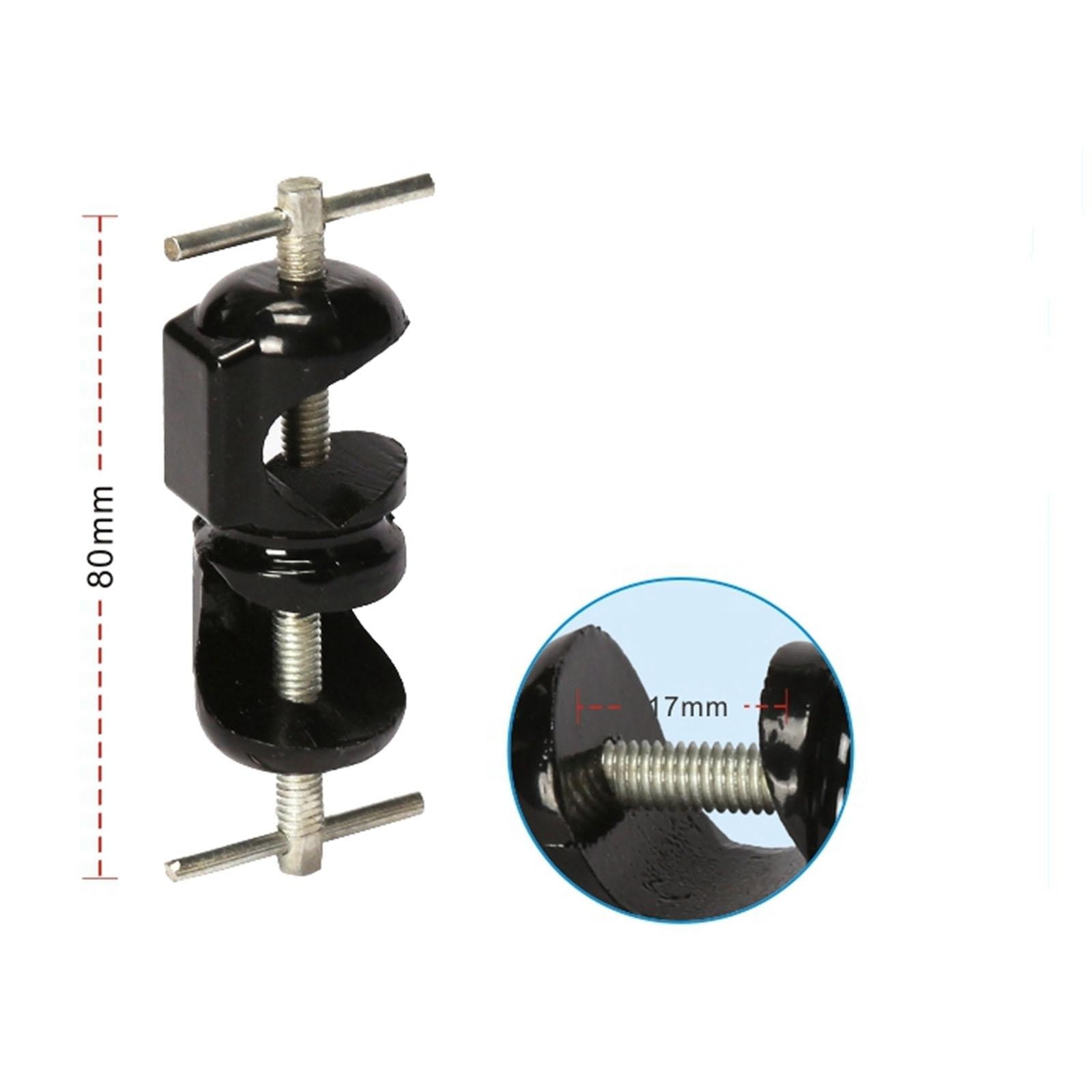 Pince De Laboratoire Rotative En Alliage De Zinc - Support Pour Ballon, Tube à Essai, Condenseur - Fixation Réglable - Pour Table Expérimentale