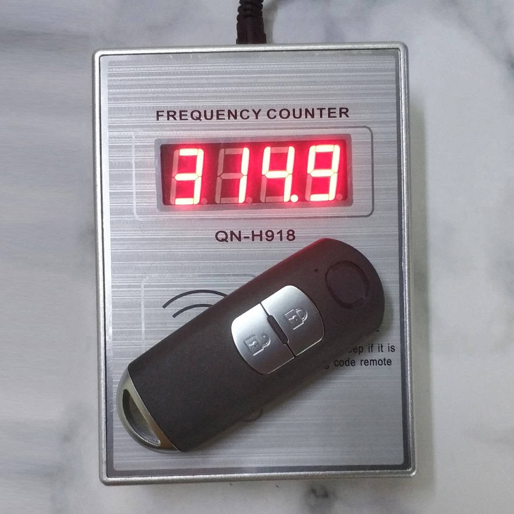 DIYKEY 3 Button Replacement Smart Remote Key Fob 315MHz ID49 for MAZDA CX-3 CX-5 Axela Demio FCC:WAZSKE13D01 Model:SKE13D01