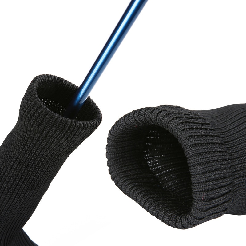 Schwarz Golf Kopf Abdeckungen Fahrer 1 3 5 Fahrrinne Hölzer Headcovers für Golf Verein Passt Alle Fahrrinne und Fahrer Vereine 3Stck