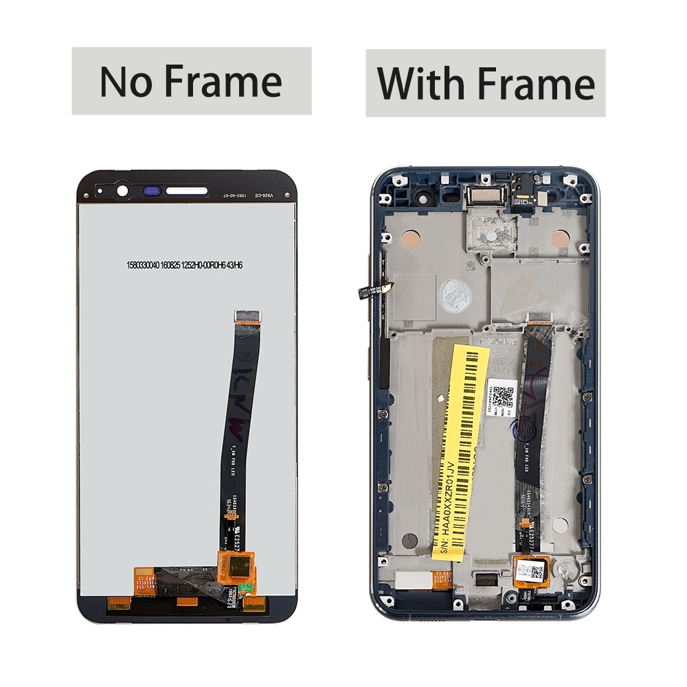 5.2 "dla ASUS Zenfone 3 ZE520KL wyświetlacz LCD dotykowy Digitizer z ramką dla ASUS ZE520KL Z017D Z017DA Z017DB montaż ekranu LCD