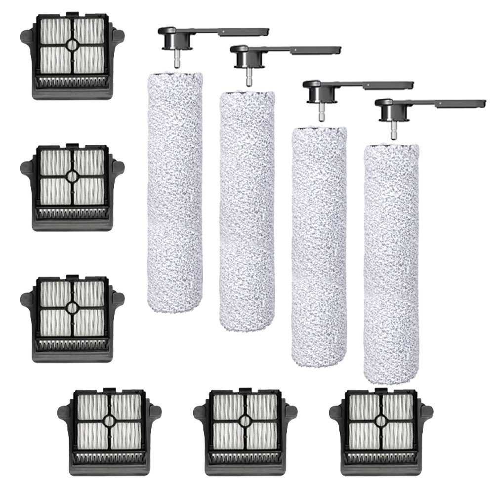 Brosse à rouleau pour aspirateur Tineco Floor One S6/S7Pro Version 2/S7, accessoires de remplacement, filtres, rouleau de brosse: Chocolat