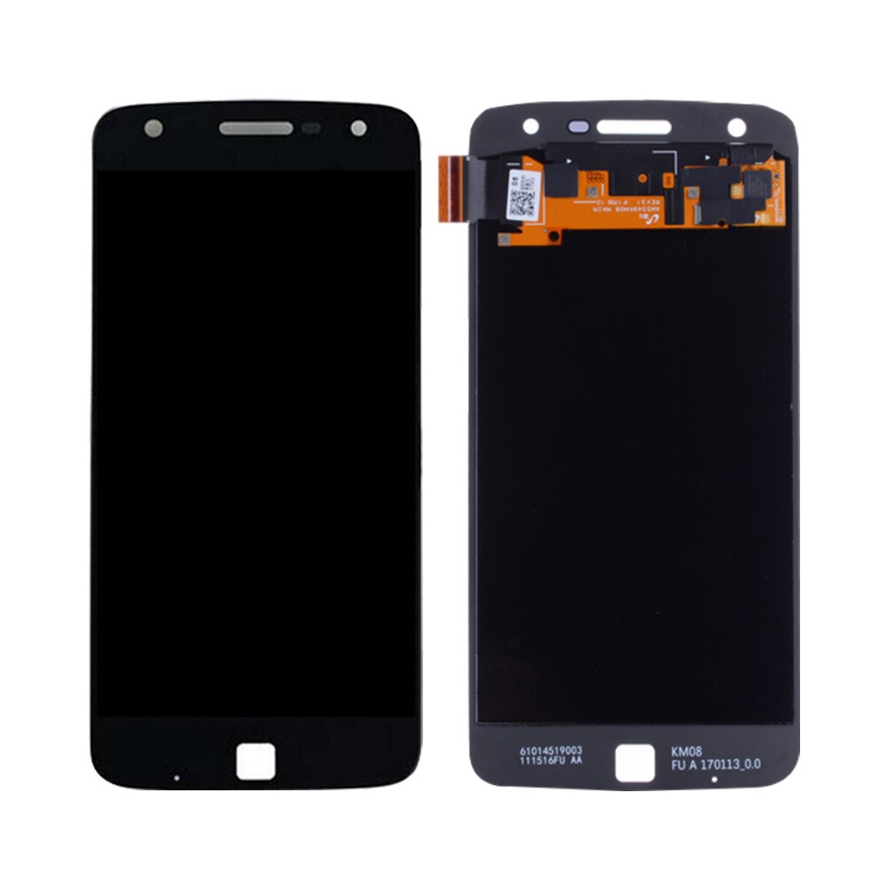 Pantalla LCD AMOLED para Moto Z Play, digitalizador de Pantalla táctil, montaje completo, XT1635, XT1635-02