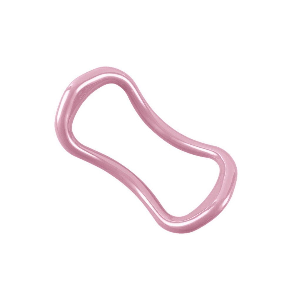 Fitness ejercicio Circulo de Yoga anillo Pilates entrenamiento piel brazo pecho cintura formación resistencia al estiramiento entrenador de gimnasio en casa equipo: Rosa