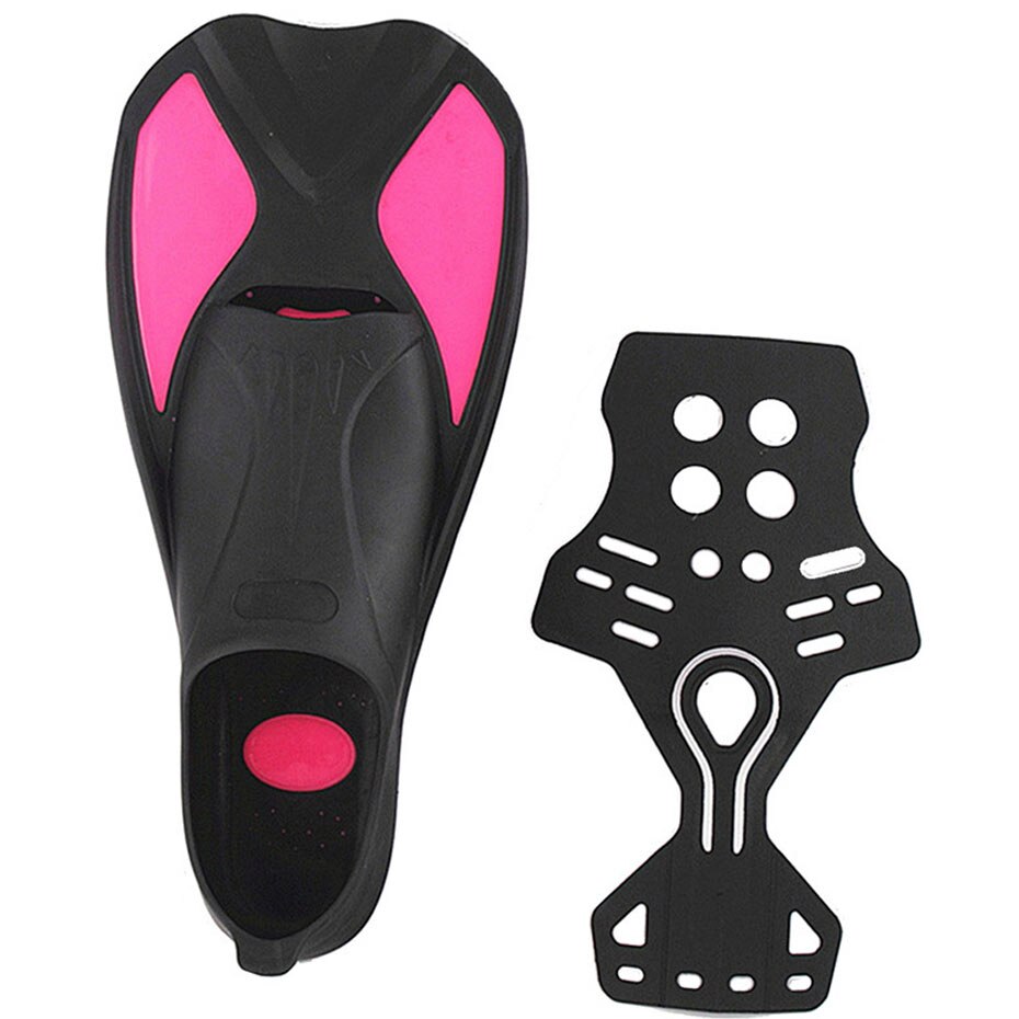 Fins Shoes Swimming Fins Short Flipper Diving Flippers Silicone Portable Comfortable Diving Equipment