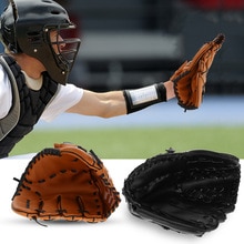 Outdoor Sport Twee Kleuren Honkbal Handschoen Softbal Praktijk Apparatuur Grootte 11.8 Inch Linkerhand Voor Volwassen Man Vrouw Trein