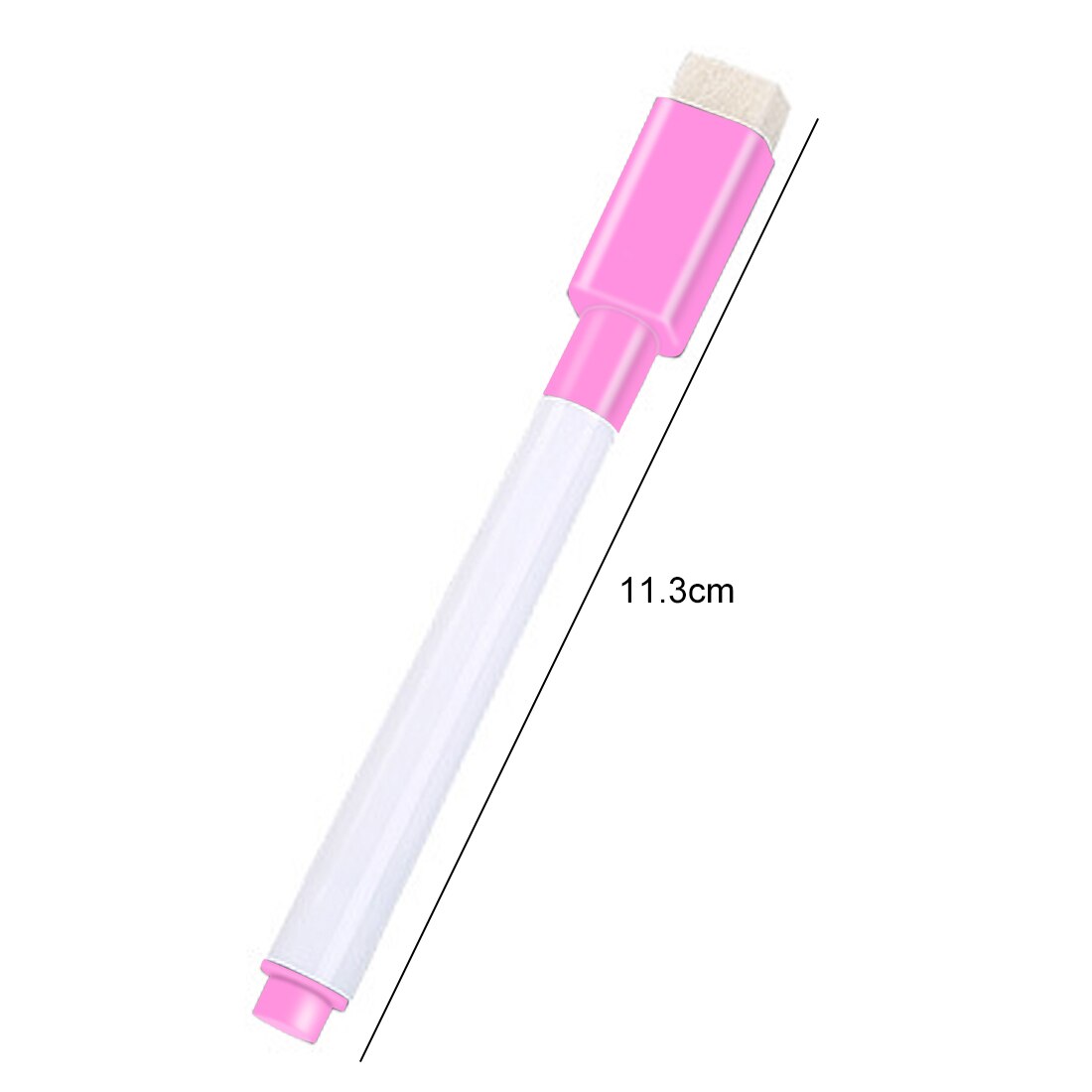 Fangnymph 5 stuks whiteboardstift op waterbasis met penseel voor schoolbenodigdheden en kantoorbenodigdheden: Roze