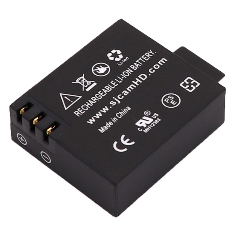 Batería Para SJCAM 5000 sj 7000 sj 4000, batería eken sj5000 sj6000 sj7000 SJ8000 SJ9000 M10, baterías + SJ4000 LCD, 3 lotes de carga