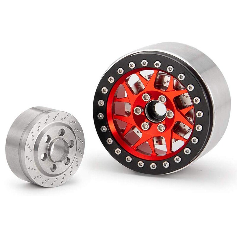 Peso dell&#39;equilibrio dell&#39;asse dell&#39;articolazione della ruota del blocchetto di sterzo del contrappeso del metallo di 1.9 2.2 pollici per 1/10 RC Traxxas TRX-4 TRX4 assiale SCX10 Tra