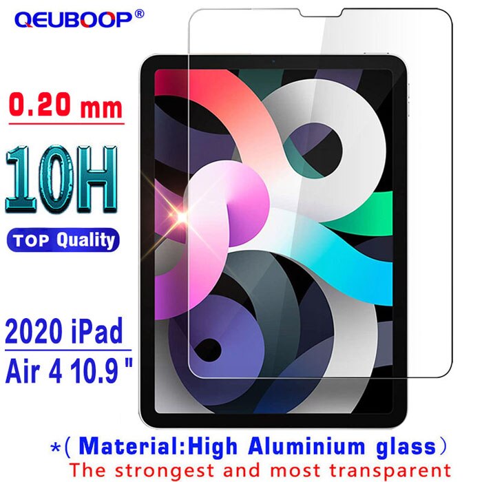 Flip skórzany pokrowiec na iPad Air 4 10.9 2020 przezroczysty futerał na tył z miejscem na długopis do Apple iPad Air 4th Gen stojak na walizkę Funda Capa: 10H glass-Air 4