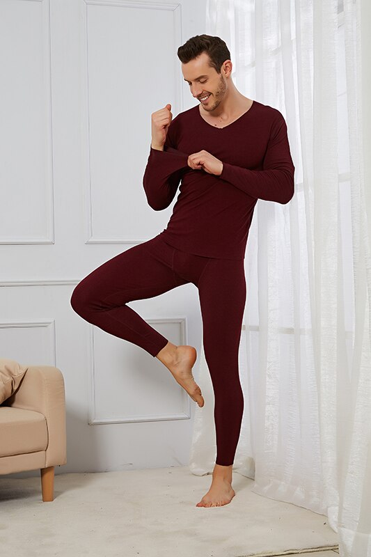 Thermal Underwear Sets For Men Winter Thermo Underwear Long Johns Winter Clothes Men fleece sweat Thick Thermal Clothing