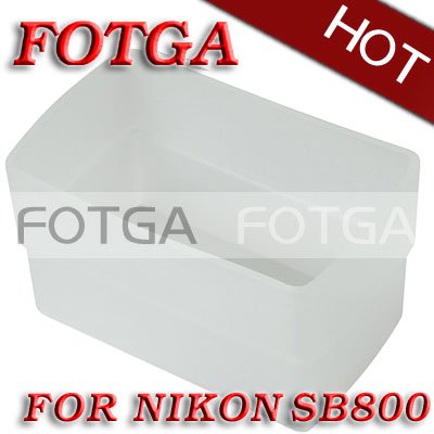 ! fotga Flash Bounce Diffuser voor Nikon SB800 & YN460 YN460II Flashgun