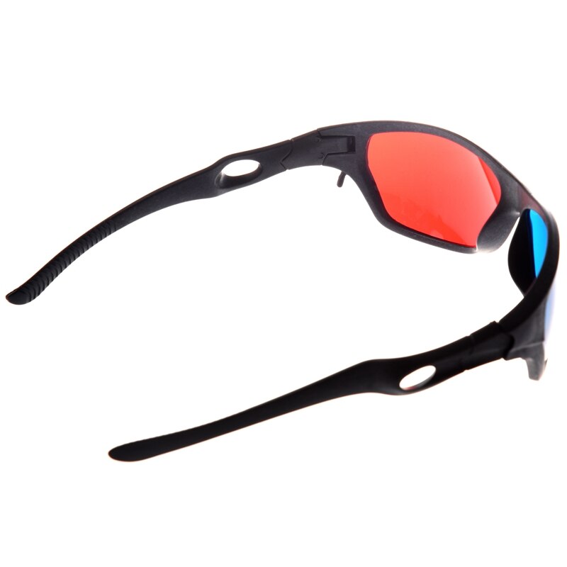 Rood-Blauw/Cyaan Anaglyph Eenvoudige Stijl 3D Bril 3D Movie Game (Extra Upgrade Stijl)