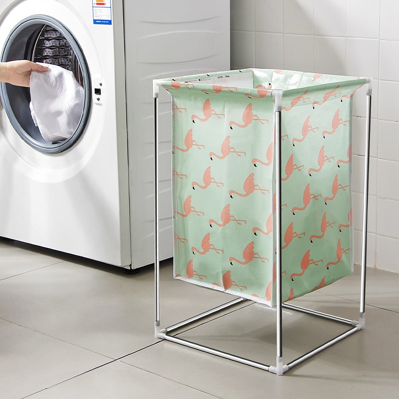 Cesta de lavandería grande para el hogar, caja de almacenamiento de ropa, canasta de almacenamiento de juguetes de dibujos animados, barril de ropa sucia