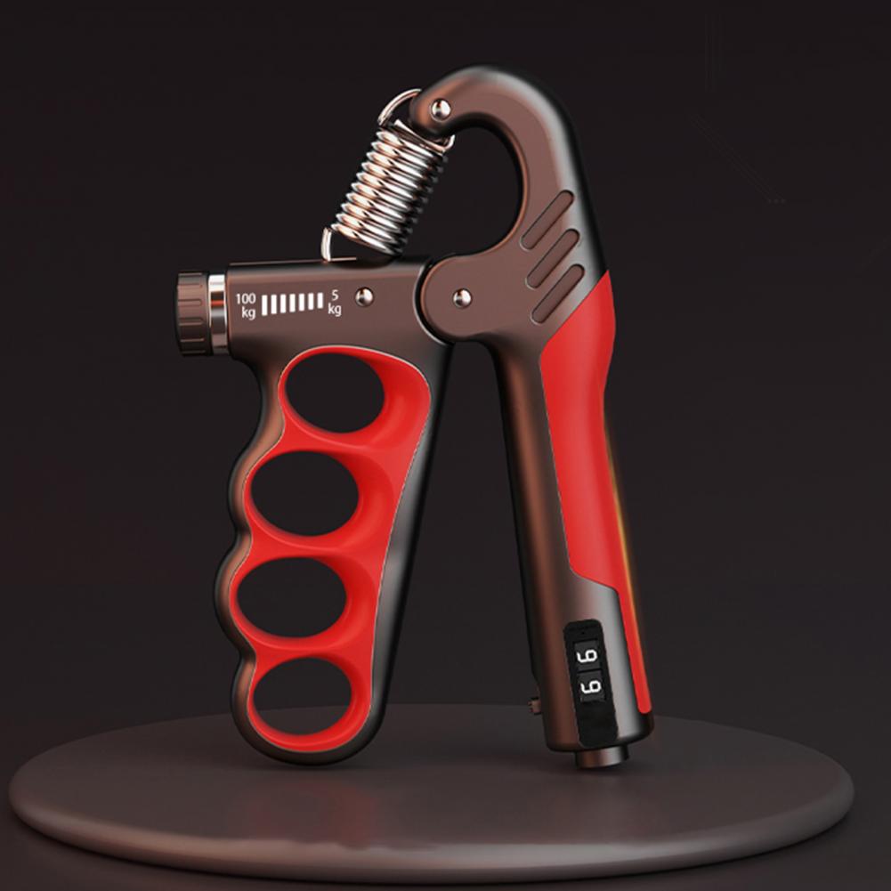 Handgreeptrainer Verstelbare handgreepsterktetrainer voor heren Dames Mechanische onderarmtrainer met weerstand voor grip