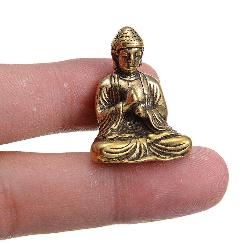 Buddha staty kinesisk buddhism sakyamuni buddha skulptur staty fengshui prydnad miniatyr heminredning