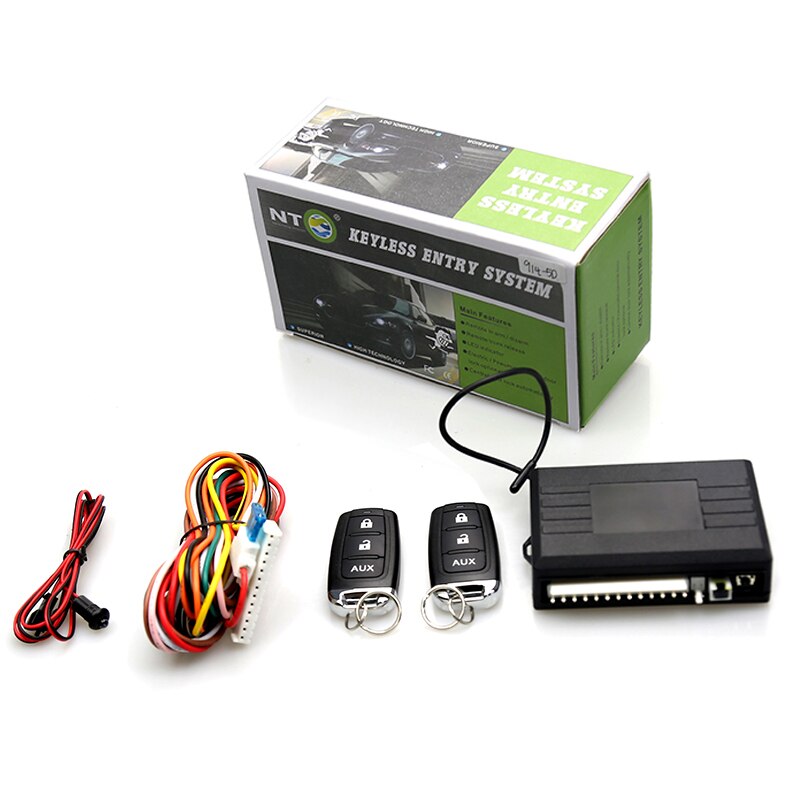 Universal Car Keyless Remote Controlled Central Door Lock Entry System 12V