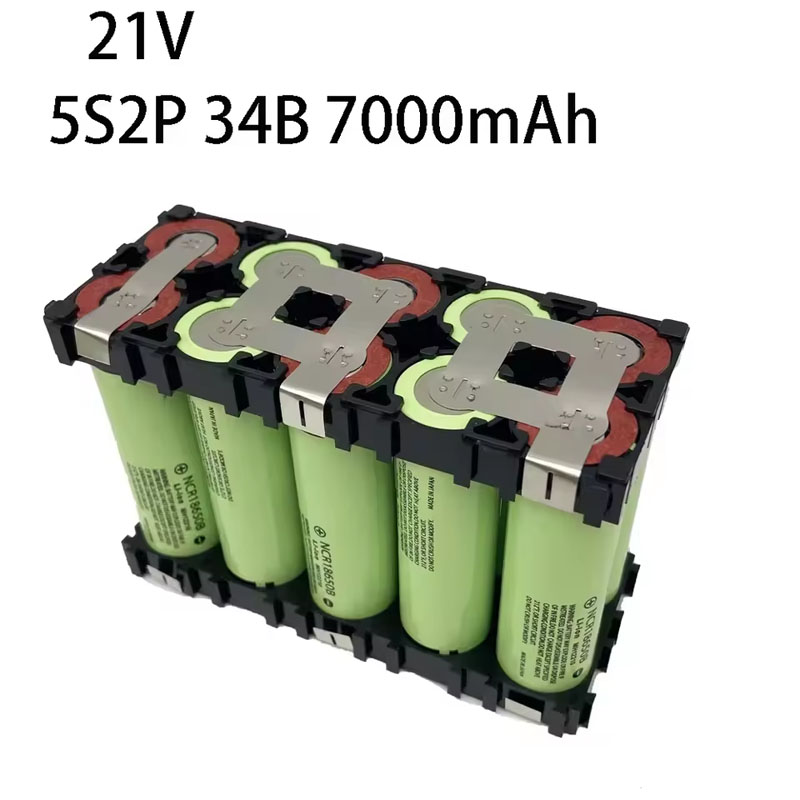 2S1P 3S2P 4S1P~5S2P 6S2P 18650-35E battery pack custom 18650-34B battery welding 3500mAh / 7000mah battery pack 7.4V to 25.2v: Brown
