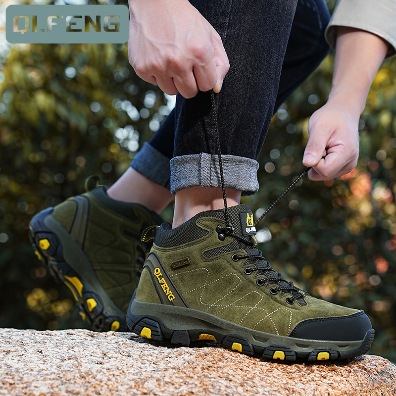 Herren hoch oben Wanderschuhe fortschritt liche rutsch feste Turnschuhe bequeme Schuhe für alle-Terrain-Abenteuer Klettern Jagd Wandern