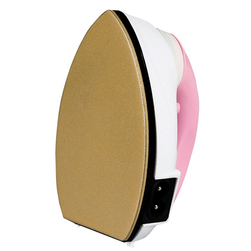 Portable Foldable Electric Garment Iron Clothes Travelling Teflon Baseplate Handheld Dry Ironing 100-240V Us Plug