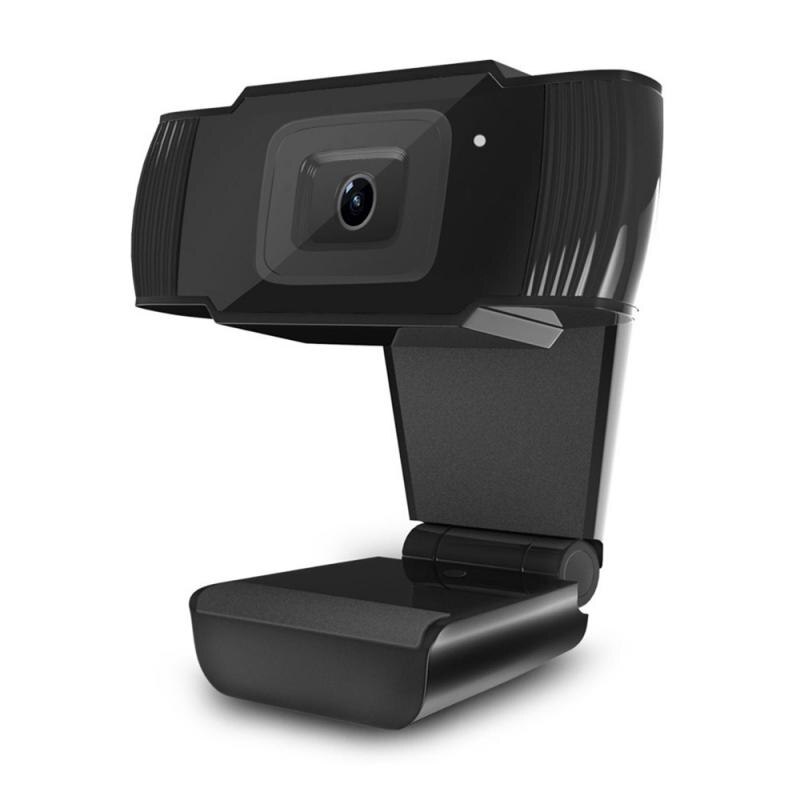 USB 2.0 PC Camera Video Record HD Webcam Web Camera With MIC Video Recording For Computer For PC Laptop: 1080p Black