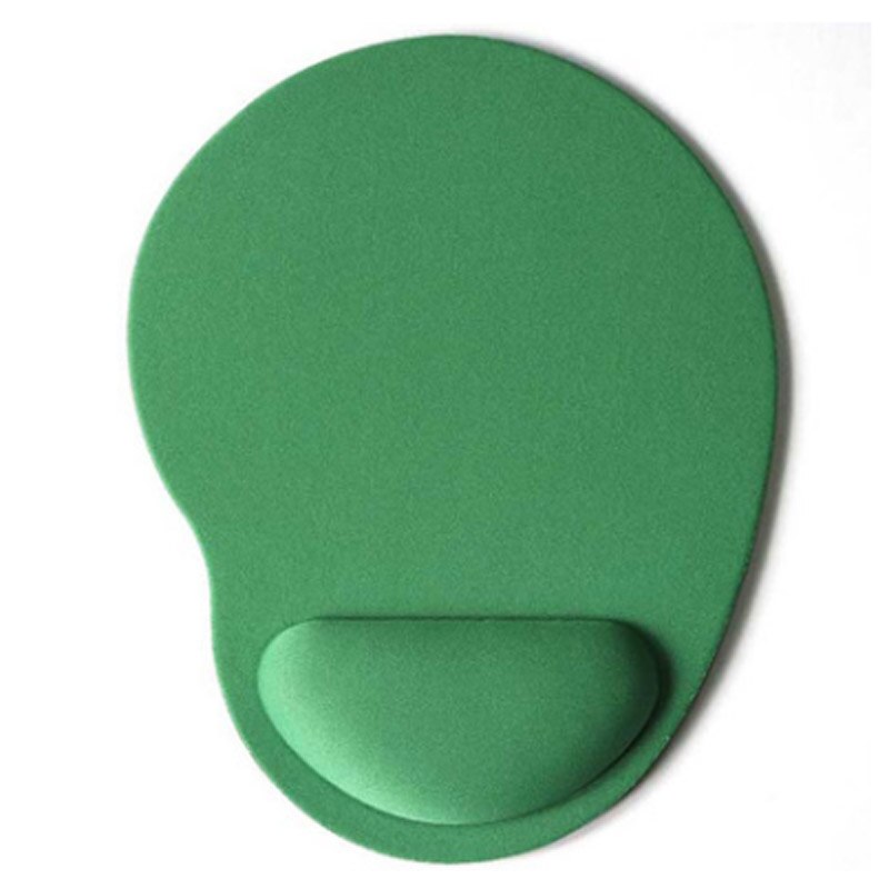 Mairuige Grote Promoties Ondersteuning Pols Comfort Muismat Optische Trackball Pc Thicken Mouse Pad Kleurrijke Voor Game 8 Kleuren: Green