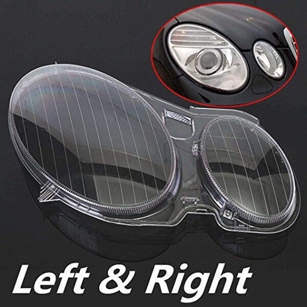 Auto Koplamp Lens Glas Lampenkap Mistlamp Deksel Koplamp Cover Voor Mercedes Benz E Klasse W211 2002 E320 e350 E280 E300