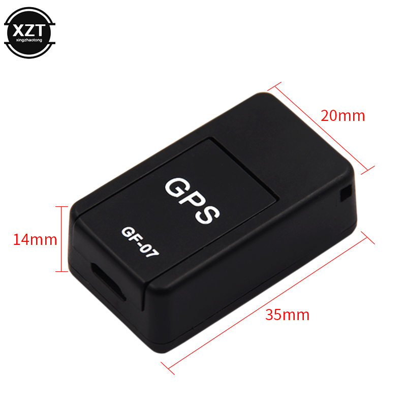 mini localizzatore GPS per auto Monitoraggio in tempo reale mini GF-07 Localizzatore antifurto anti-smarrimento forte supporto magnetico Posizionatore di messaggi SIM