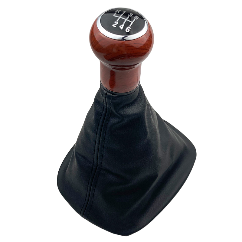 5/6 Speed Handleiding Auto Styling Pookknop Hendel Gaiter Boot Cover Voor Volkswagen VW Passat B5 B5.5 1998-2004 Zwart Beige: Rood