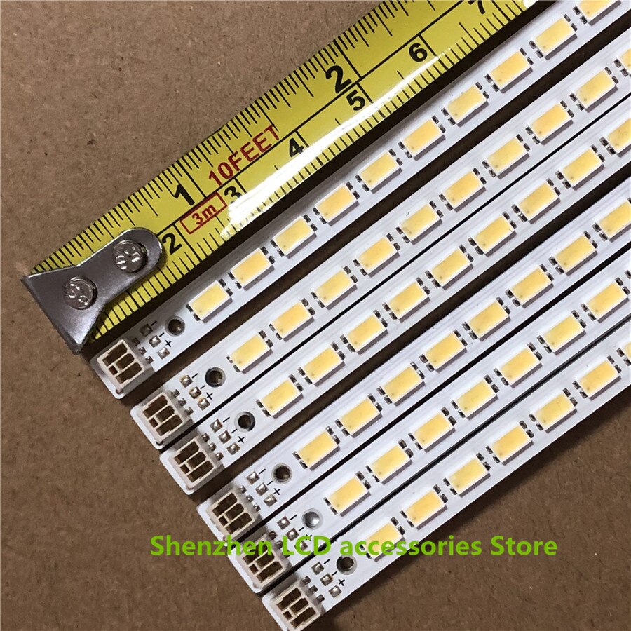 2 Stuks/partij 72 Leds 520Mm Slee 2011SGS46 5630 72 H1 REV0 LJ64-03035A Led Strip 100%