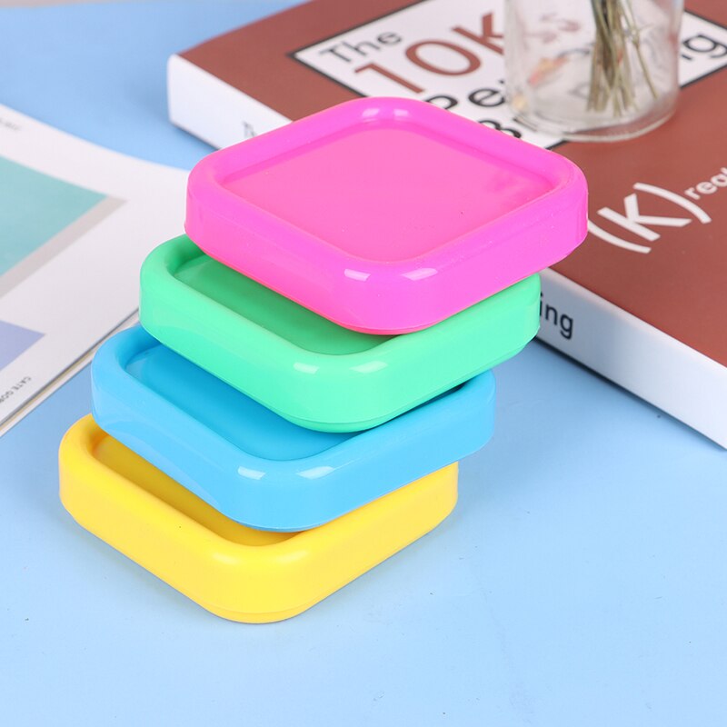 4 farver magnetisk boks opbevaringsnåle etui håndarbejde opbevaring anti-tabte firkantede opbevaringsbokse synåle broderiværktøj