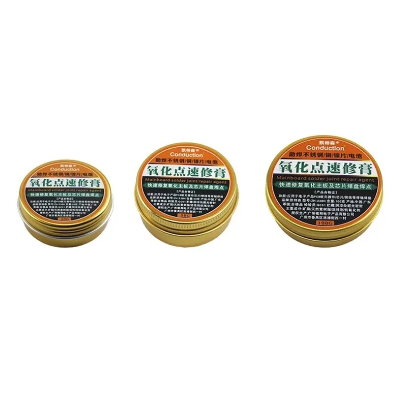 Multifunctional Soldering Paste Flux Welding For Aluminum Stainless Steel Copper 18650 battery nickel solder wire Welding Paste