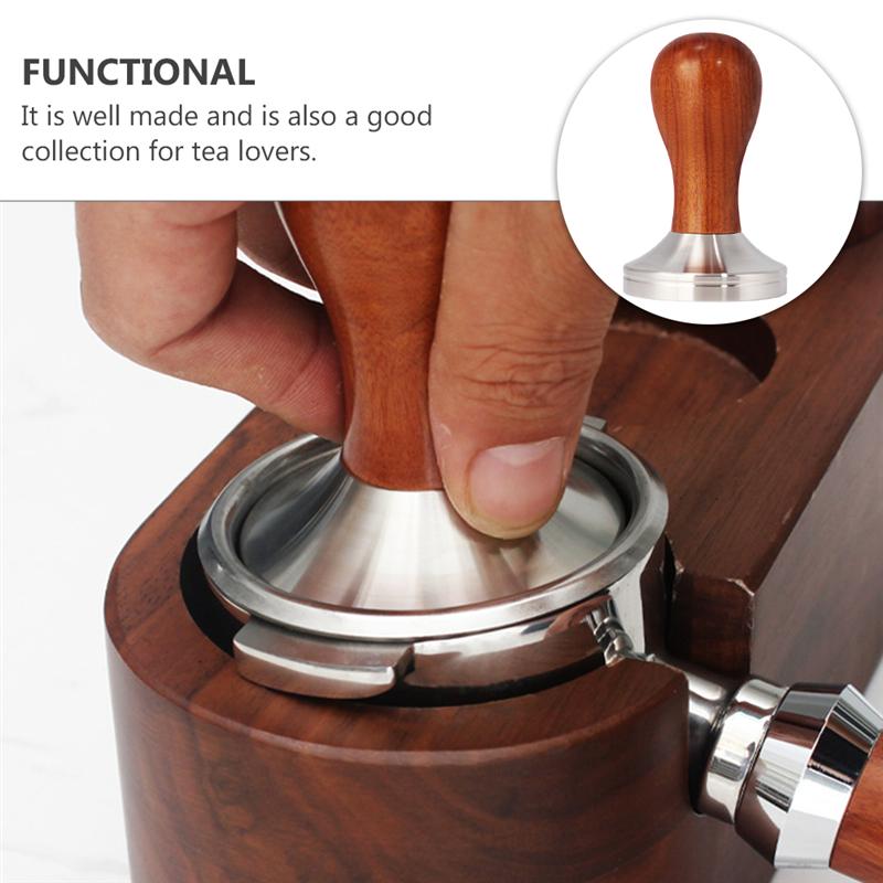 Rustfrit stålkaffe knuser moderne stil kaffebønnepresseværktøj