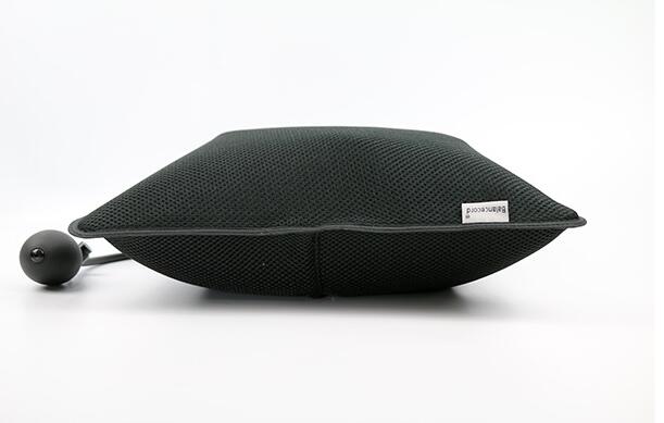 Bærbar og åndbar talje lændestøtte bil bagsæde lænden oppustelig pude til sæde interiør styling tilbehør