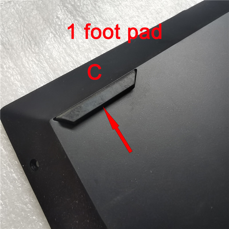 Laptop rubber pad for HP 15-DK 15T-DK TPN-C141 bottom shell foot pad Lower cover rubber: Blue