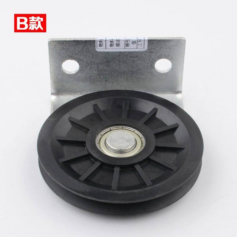 Make for Original Elevator Hall door-to-turn wire rope wheel head fixed pulley assembly 16201908-A/B
