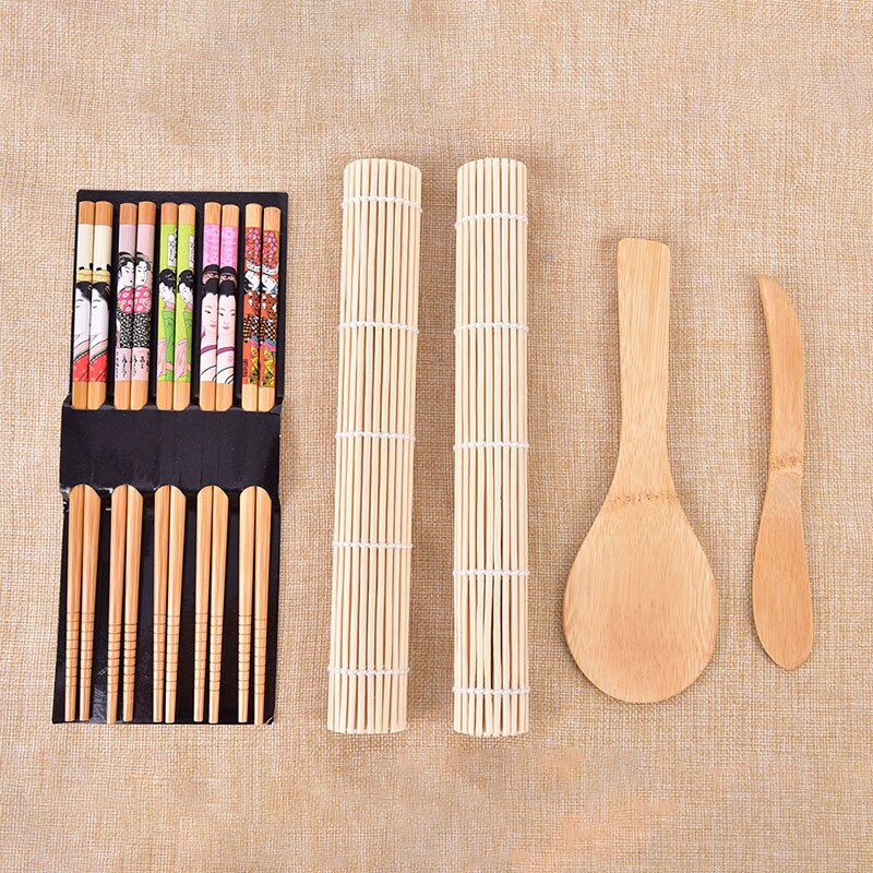Riso muffa Cucina Sushi tariffa attrezzo kit Sushi Stampo Strumenti di Cottura impostato per Sushi Rotolo Strumenti di Cottura