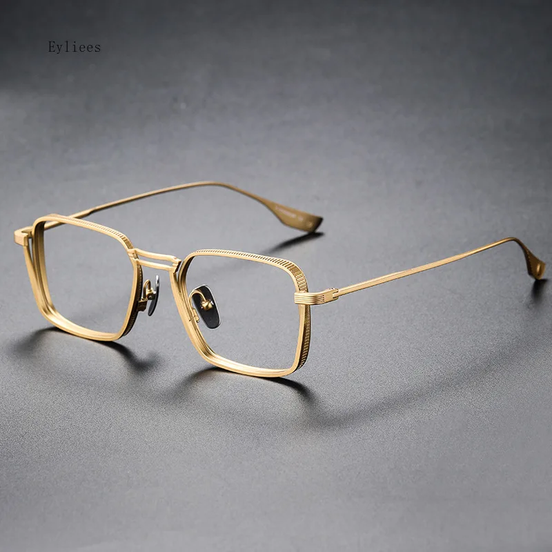 Lunettes de myopie classiques de forme carrée pour hommes et femmes, lunettes transparentes dioptriques, style d'affaires, 0 ~-5.0: green / Bleu