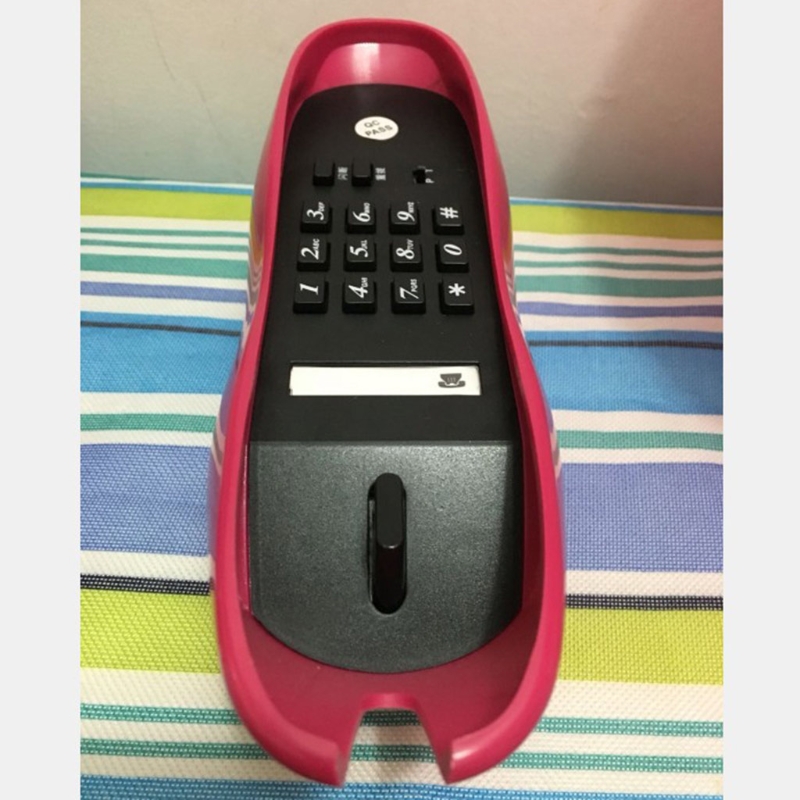 066A Creatieve Snoer Lippen Telefoons Land Line Rose Roze Rood Huistelefoons Sexy Mond Vorm Bedrade Telefoon