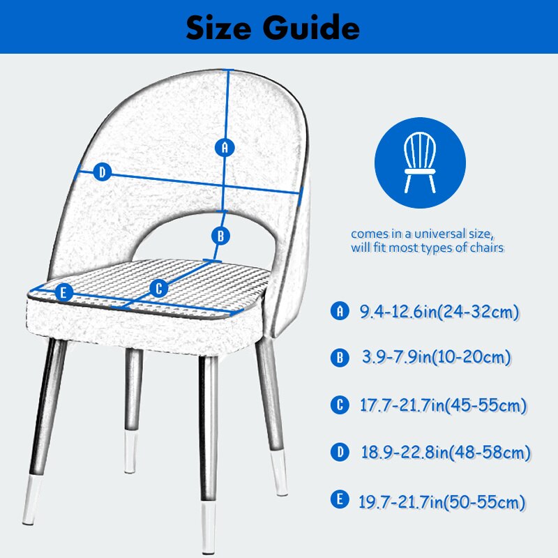 1Pcs Curved Chair Cover Hollow Back Jacquard Arc Armchair Covers Dining Chair Covers Spandex Home Bar Hotel House De Chaise