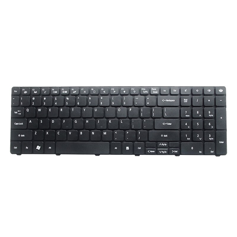 GZEELE nueva inglés nos teclado del ordenador portátil para PACKARD BELL TK87 TM05 TM81 TM82 TM85 TM86 TM87 TM89 TM93 TM94 TM97 TM98 TM99 TM01