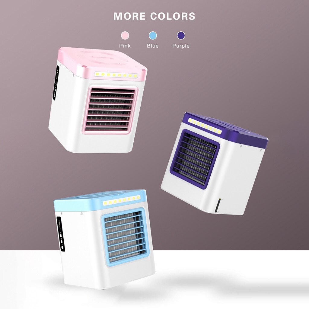 Mini Portable Air Conditioner Charging S9 Air Cooler Fans Home Refrigerator Cooler Air Conditioning Uk Plug Cooling Fan#gb40