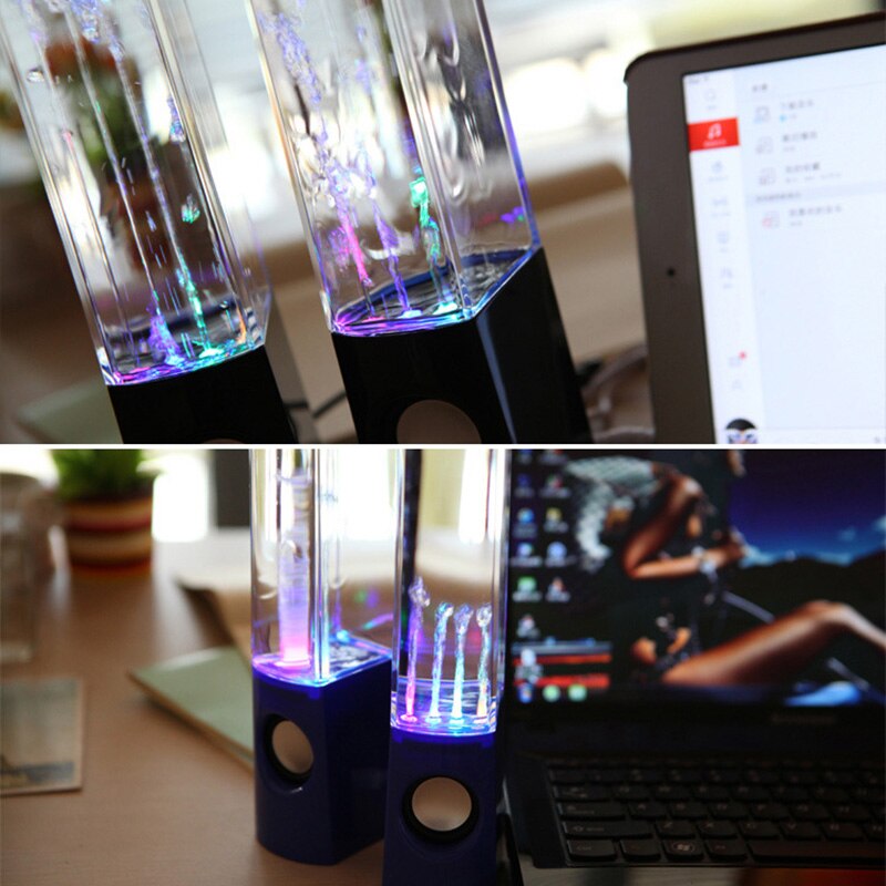 Wireless Dancing Water Speaker LED Light Fountain Speaker Home Party OUJ99